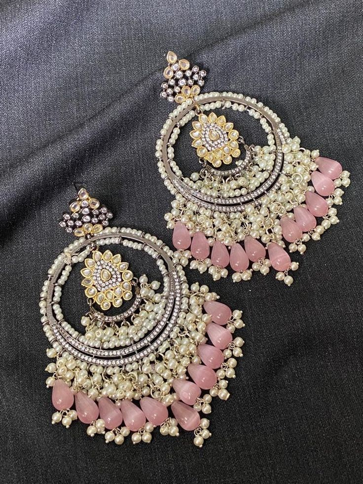 Image showing pearl earrings
